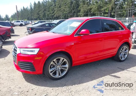 2016 Audi Q3 2.0T Premium Plus from USA, damaged, VIN WA1GFCFS3GR016524